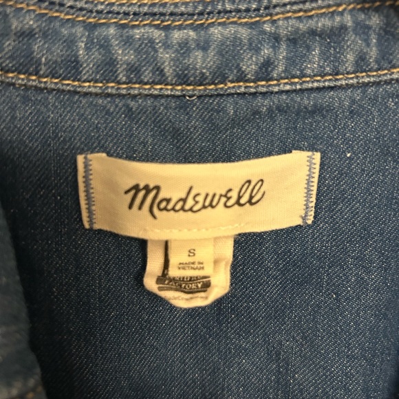 Madewell Denim Button-Up Jacket - Picture 3 of 3
